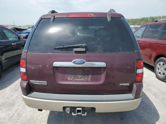 1FMEU74E37UB23086 - 2007 FORD EXPLORER EDDIE BAUER PURPLE photo 6