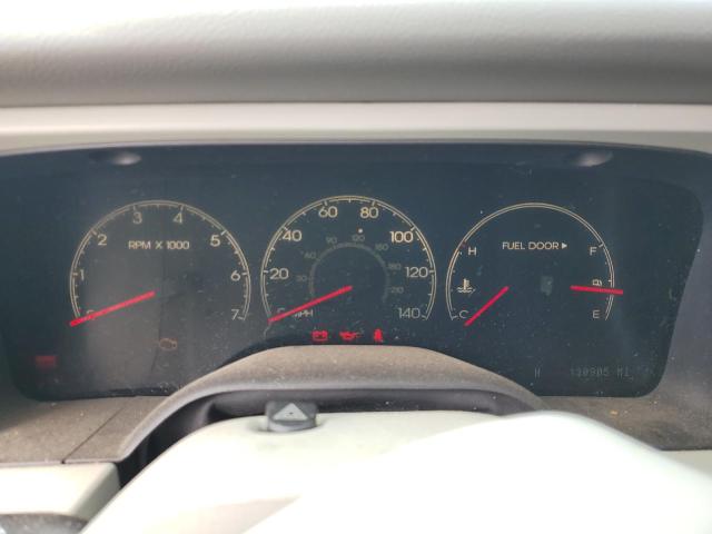 5LMEU88HX3ZJ36325 - 2003 LINCOLN AVIATOR შავი ფოტო 9