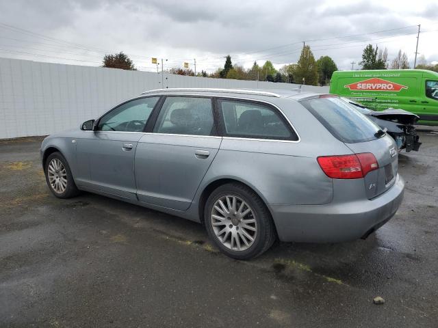 WAUKH74F57N018450 - 2007 AUDI A6 AVANT QUATTRO SILVER photo 2