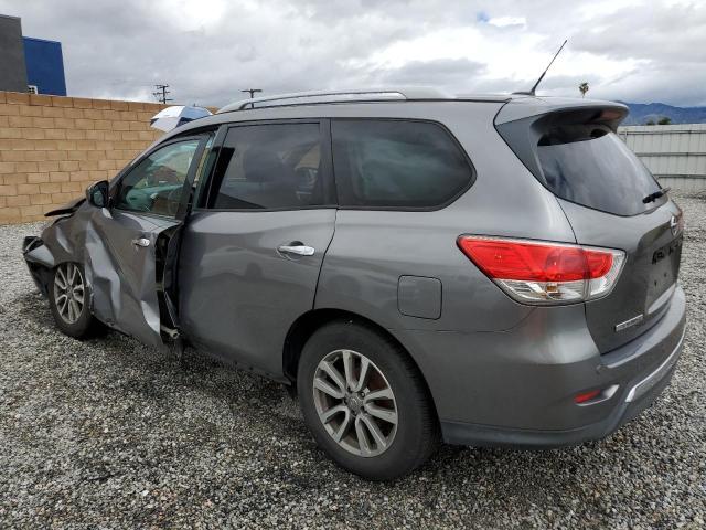 5N1AR2MN3FC678160 - 2015 NISSAN PATHFINDER S 灰色 照片 2