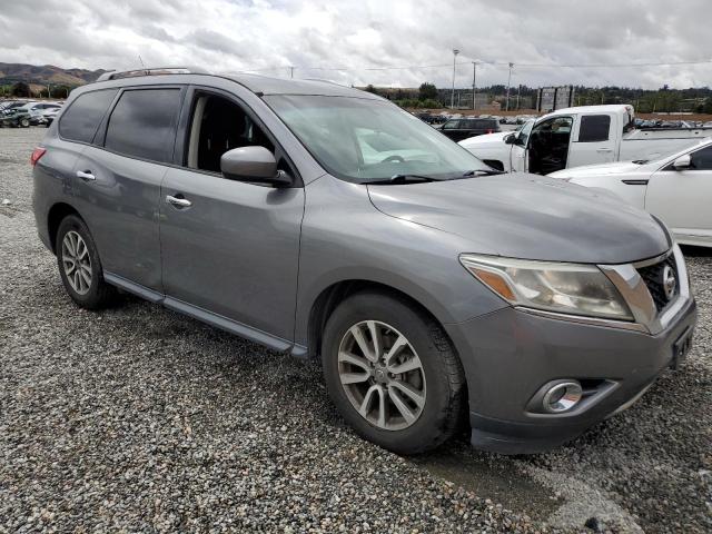 5N1AR2MN3FC678160 - 2015 NISSAN PATHFINDER S 灰色 照片 4