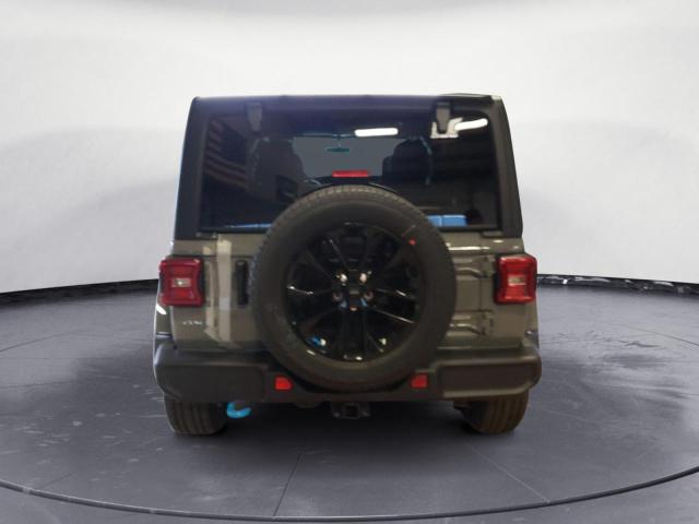 1C4JJXP67PW642677 - 2023 JEEP WRANGLER SAHARA 4XE GRAY photo 6