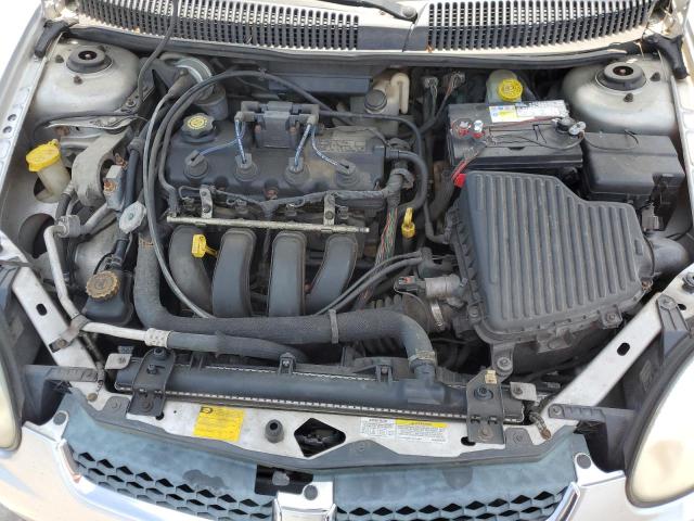 1B3ES56C74D513535 - 2004 DODGE NEON SXT SILVER photo 11