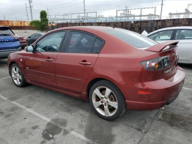 JM1BK324461412073 - 2006 MAZDA MAZDA3 S RED photo 2