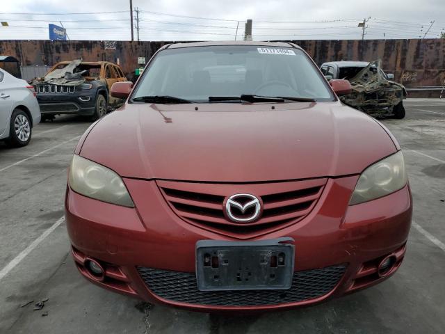 JM1BK324461412073 - 2006 MAZDA MAZDA3 S RED photo 5