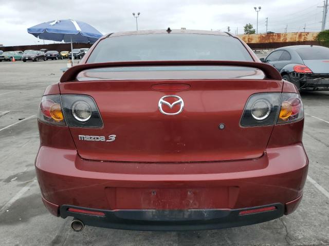 JM1BK324461412073 - 2006 MAZDA MAZDA3 S RED photo 6