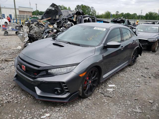 SHHFK8G78KU201427 - 2019 HONDA CIVIC TYPE-R TOURING CHARCOAL photo 1