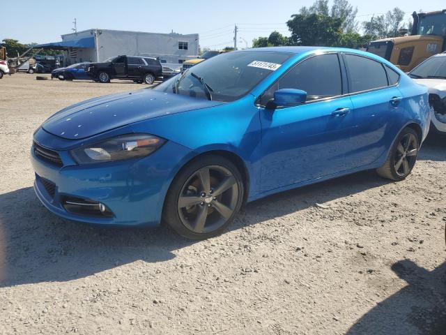 1C3CDFEB9FD278092 - 2015 DODGE DART GT BLUE photo 1