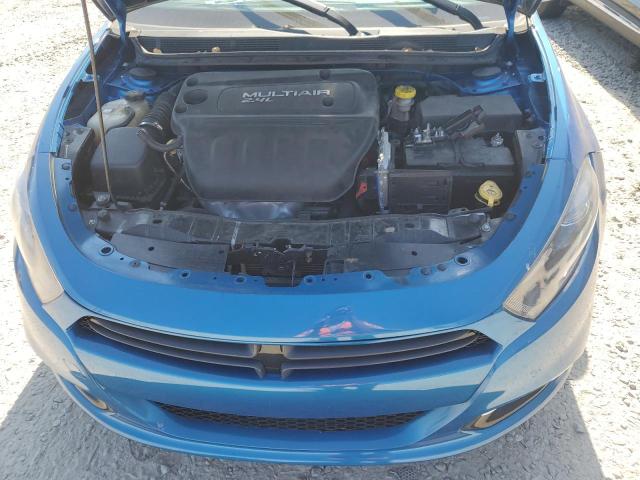 1C3CDFEB9FD278092 - 2015 DODGE DART GT BLUE photo 11