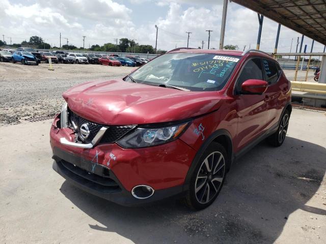 JN1BJ1CP1HW034500 - 2017 NISSAN ROGUE SPOR S MAROON photo 2