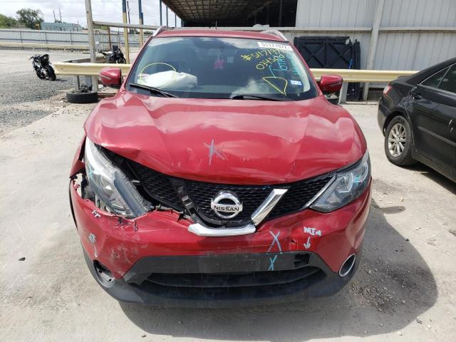 JN1BJ1CP1HW034500 - 2017 NISSAN ROGUE SPOR S MAROON photo 9