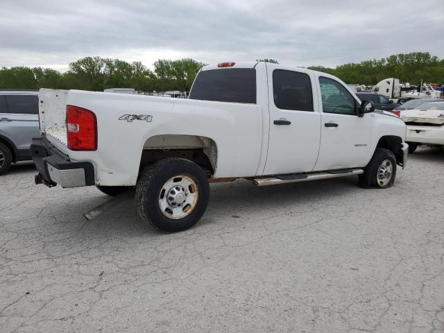 1GC1KVCG0BF248530 - 2011 CHEVROLET SILVERADO K2500 HEAVY DUTY WHITE photo 3