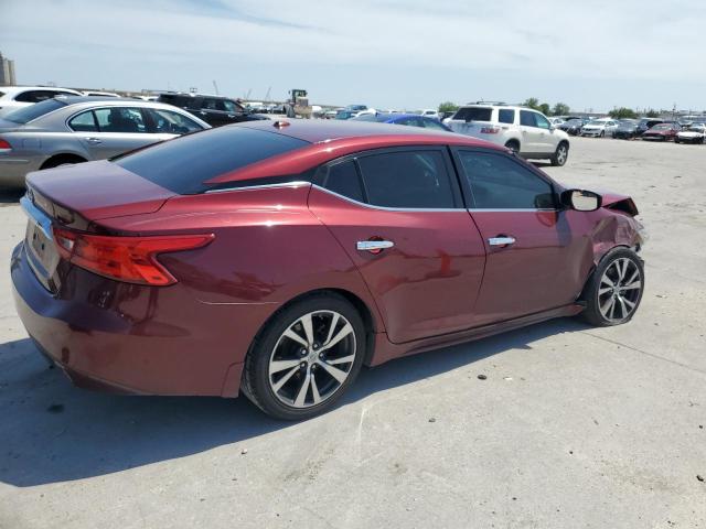 1N4AA6AP2HC370916 - 2017 NISSAN MAXIMA 3.5S MAROON photo 3