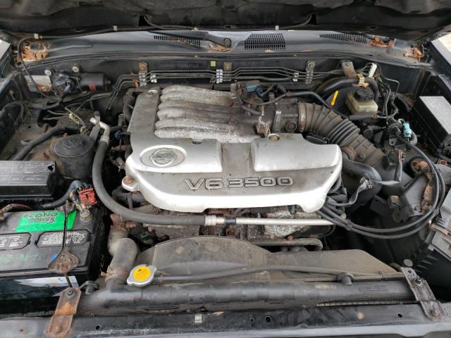 JN8DR09Y73W811543 - 2003 NISSAN PATHFINDER LE შავი ფოტო 12