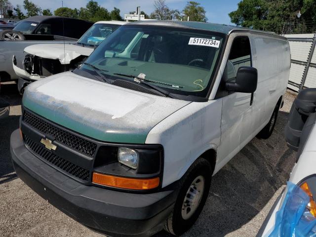 1GCWGAFF7H1126661 - 2017 CHEVROLET EXPRESS G2 WHITE photo 1