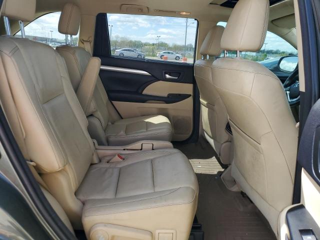 5TDJKRFHXES059285 - 2014 TOYOTA HIGHLANDER XLE CHARCOAL photo 10