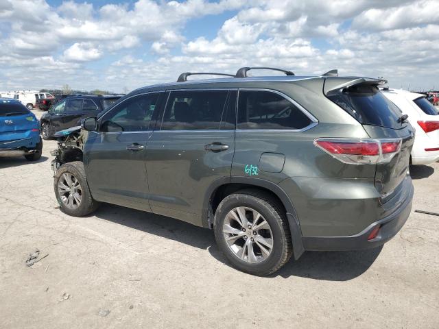 5TDJKRFHXES059285 - 2014 TOYOTA HIGHLANDER XLE CHARCOAL photo 2