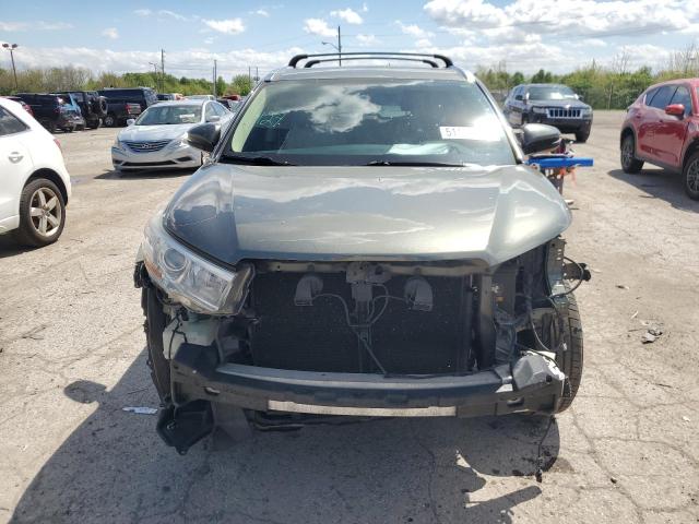 5TDJKRFHXES059285 - 2014 TOYOTA HIGHLANDER XLE CHARCOAL photo 5