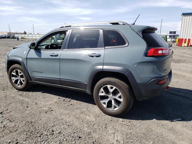 1C4PJMBB4FW521374 - 2015 JEEP CHEROKEE TRAILHAWK 灰色 照片 2