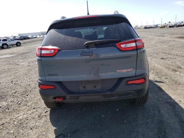 1C4PJMBB4FW521374 - 2015 JEEP CHEROKEE TRAILHAWK 灰色 照片 6