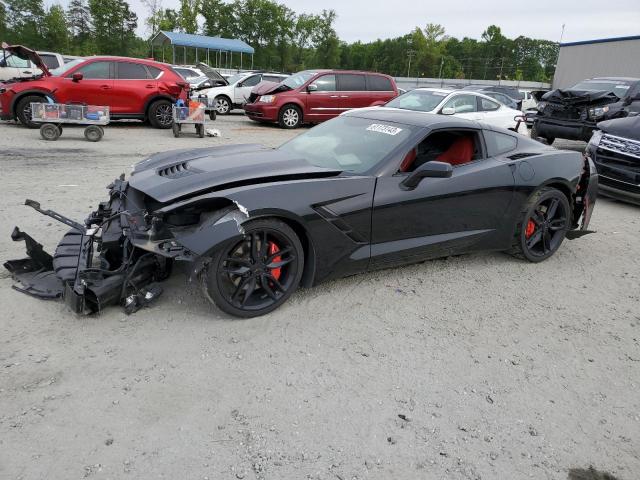 1G1YA2D71J5102746 - 2018 CHEVROLET CORVETTE STINGRAY 1LT BLACK photo 1