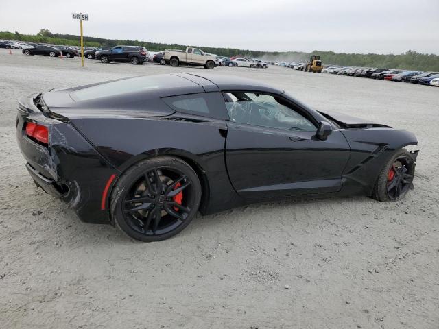 1G1YA2D71J5102746 - 2018 CHEVROLET CORVETTE STINGRAY 1LT BLACK photo 3