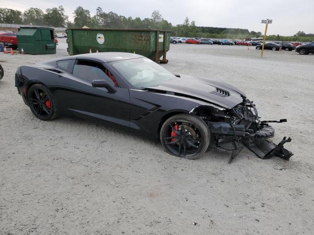 1G1YA2D71J5102746 - 2018 CHEVROLET CORVETTE STINGRAY 1LT BLACK photo 4