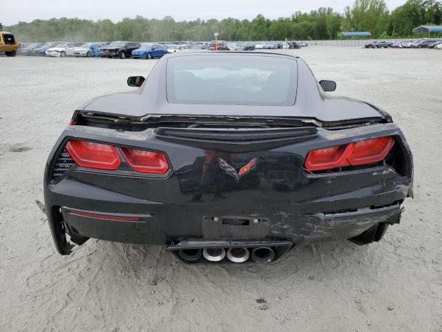 1G1YA2D71J5102746 - 2018 CHEVROLET CORVETTE STINGRAY 1LT BLACK photo 6