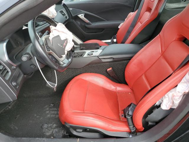 1G1YA2D71J5102746 - 2018 CHEVROLET CORVETTE STINGRAY 1LT BLACK photo 7