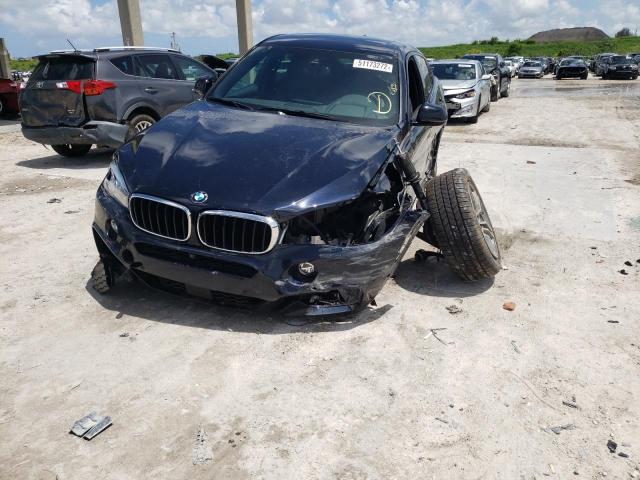 5UXKU0C55K0S97501 - 2019 BMW X6 SDRIVE35I BLUE photo 9