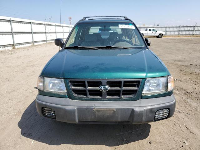 JF1SF6358YH707402 - 2000 SUBARU FORESTER L GREEN photo 5