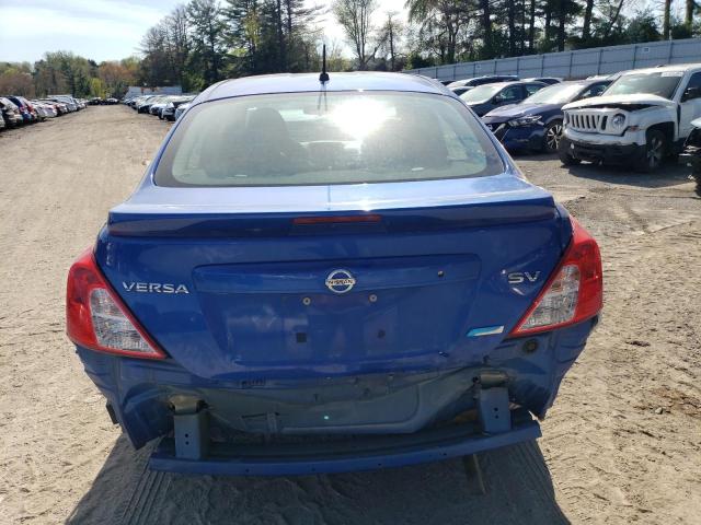 3N1CN7AP6EL852515 - 2014 NISSAN VERSA S BLUE photo 6