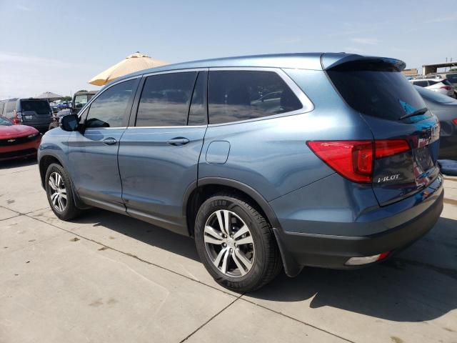 5FNYF5H57GB036830 - 2016 HONDA PILOT EXL BLUE photo 2