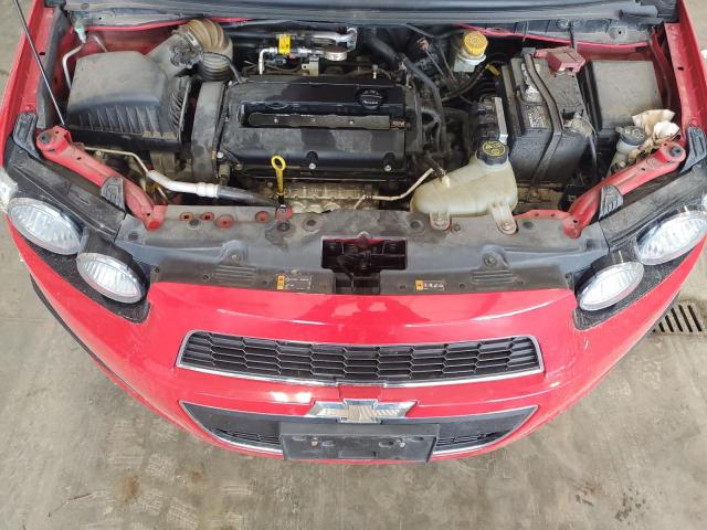 1G1JA5SH9D4211285 - 2013 CHEVROLET SONIC LS 红色 照片 11