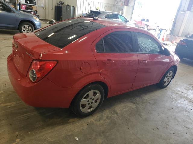 1G1JA5SH9D4211285 - 2013 CHEVROLET SONIC LS 红色 照片 3
