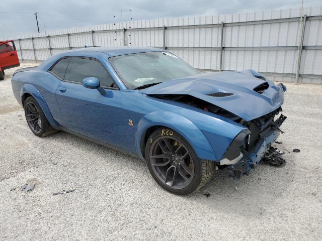 2C3CDZFJ9LH179682 - 2020 DODGE CHALLENGER R/T SCAT PACK BLUE photo 4