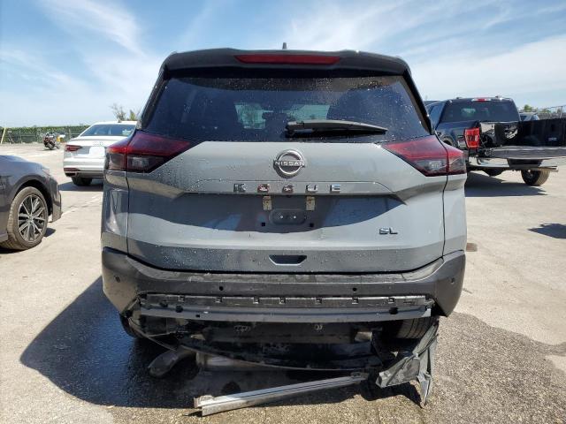 5N1BT3CA4PC801749 - 2023 NISSAN ROGUE SL GRAY photo 6