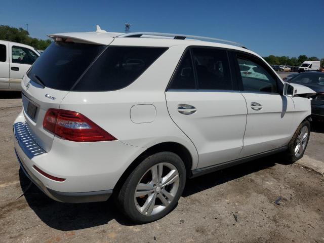 4JGDA5HB8FA564222 - 2015 MERCEDES-BENZ ML 350 4MATIC WHITE photo 3