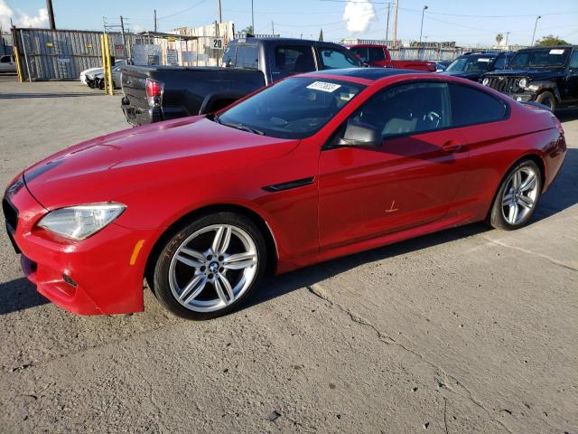 WBALX3C50CDV77607 - 2012 BMW 650 I RED photo 1