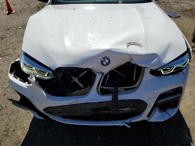 5UXTS3C54KLR72295 - 2019 BMW X3 XDRIVEM40I WHITE photo 11