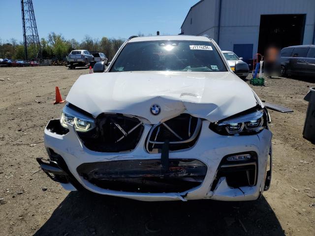5UXTS3C54KLR72295 - 2019 BMW X3 XDRIVEM40I WHITE photo 5