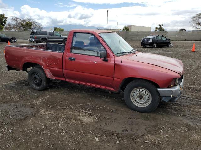 4TARN81AXPZ138290 - 1993 TOYOTA PICKUP 1/2 TON SHORT WHEELBASE STB BURGUNDY photo 4