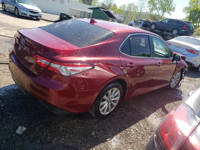 4T1B11HK0KU268149 - 2019 TOYOTA CAMRY L BURGUNDY photo 3