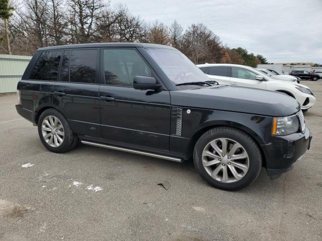 SALMP1E43BA341378 - 2011 LAND ROVER RANGE ROVE AUTOBIOGRAPHY BLACK photo 4