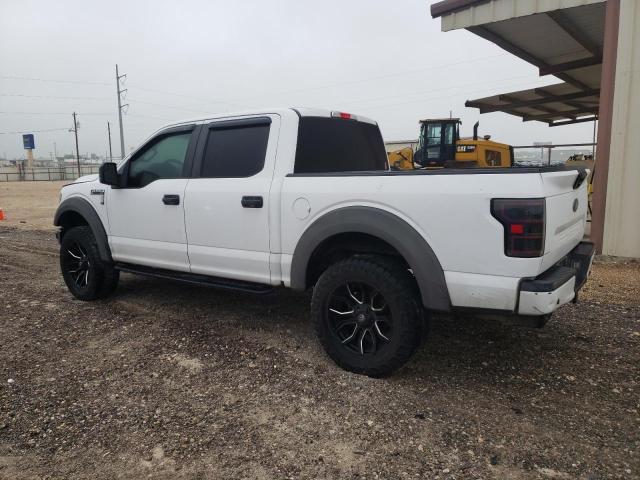 1FTEW1C54JKF54603 - 2018 FORD F150 SUPERCREW WHITE photo 2