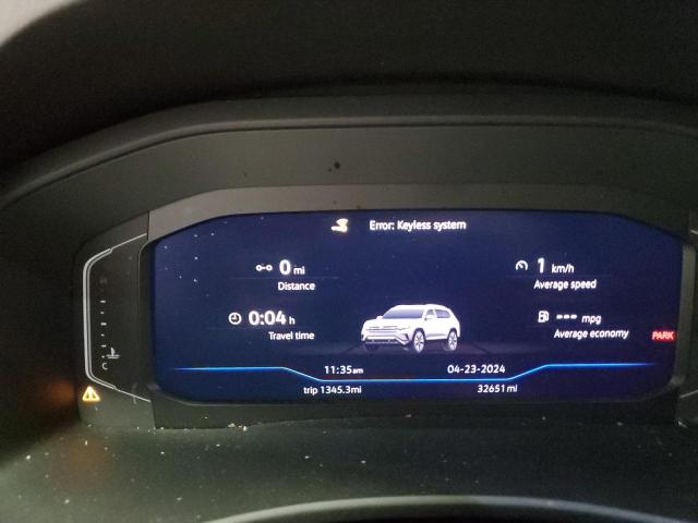 1V2BR2CA8MC582737 - 2021 VOLKSWAGEN ATLAS SEL GREEN photo 9