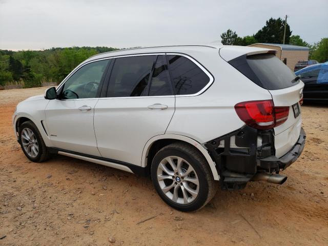 5UXKR0C51F0P13096 - 2015 BMW X5 XDRIVE35I WHITE photo 2