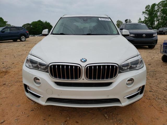 5UXKR0C51F0P13096 - 2015 BMW X5 XDRIVE35I WHITE photo 5