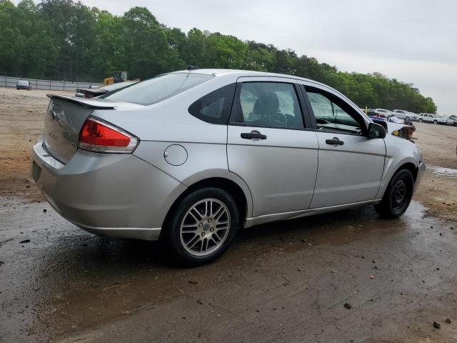 1FAHP3FN6BW158299 - 2011 FORD FOCUS SE SILVER photo 3