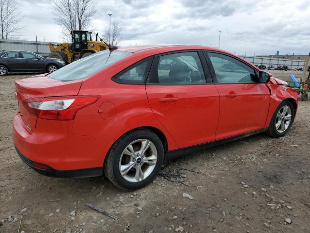 1FADP3F28EL374083 - 2014 FORD FOCUS SE RED photo 3